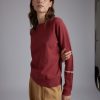 Rue Blanche Tricots | Pull Htc Marin 24P Carmin