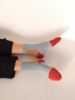 Rue Blanche Chaussettes | Chausse Multi 24P Ciel