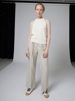 Rue Blanche Hauts Et Chemises | Debardeur Ribscott 24P Blanc Casse