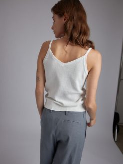 Rue Blanche Hauts Et Chemises | Debardeur Fresh 24E Blanc