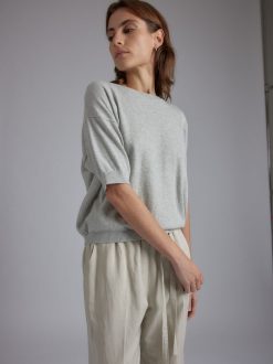 Rue Blanche Tricots | Mira Mc Top 24P Earlgrey