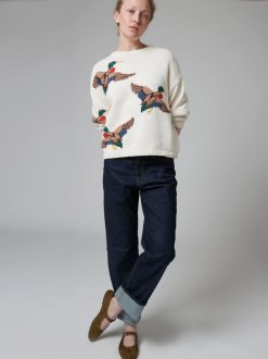 Rue Blanche Tricots | Tricote Main 23P Ecru