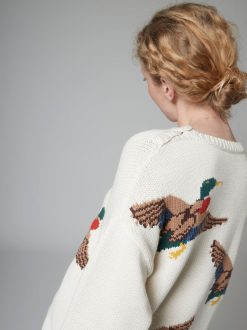 Rue Blanche Tricots | Tricote Main 23P Ecru