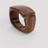 Rue Blanche Bijoux | Bracelet Carre Clip Marron-Angela Caputi