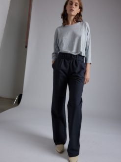 Rue Blanche T-Shirts | T-Shirt 3/4 Lino 24E Nuage