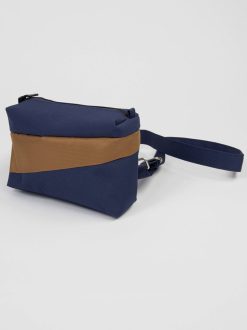 Rue Blanche Sacs | Petit Sac Banane Bleu Marine-Susan Bijl