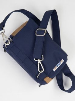 Rue Blanche Sacs | Petit Sac Banane Bleu Marine-Susan Bijl