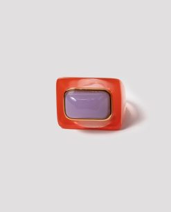 Rue Blanche Bijoux | Bague 23R06 Orange-Lucas Jack