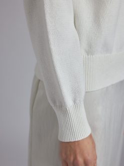 Rue Blanche Tricots | Cardigan Fresh Cardi 24E Blanc