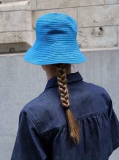 Rue Blanche Chapeaux | Chapeau Cloche Bleu 23E-Grevi