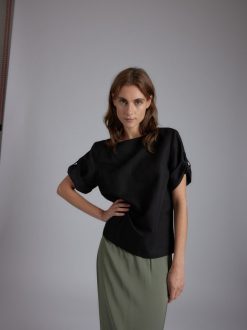 Rue Blanche Hauts Et Chemises | Clea Top 24P Pn4501