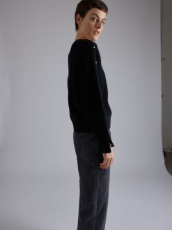 Rue Blanche Tricots | Pull Ribscott 24P Noir