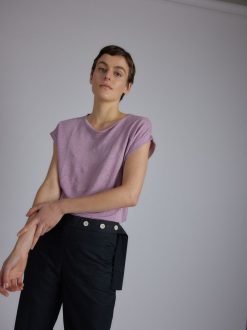 Rue Blanche T-Shirts | Lino Sm T-Shirt 24E Lilas