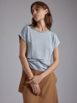 Rue Blanche T-Shirts | Lino Sm T-Shirt 24E Nuage