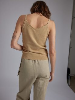 Rue Blanche Hauts Et Chemises | Debardeur Fresh 24E Camel