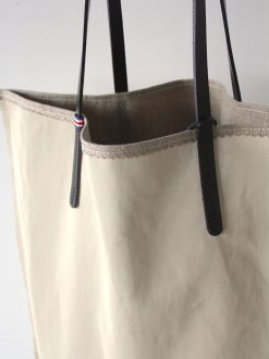 Rue Blanche Sacs | Sac Cabas Amie Cream-Jack Gomme
