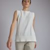 Rue Blanche Tricots | Frais Top 24E Blanc